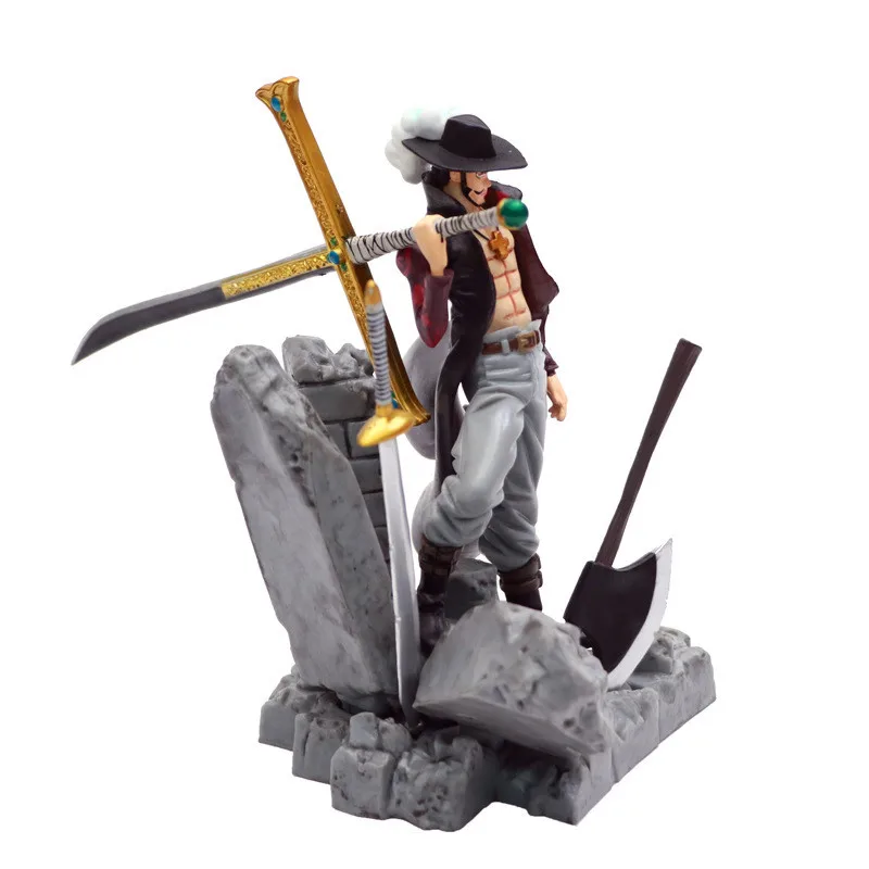 Аниме ONE PIECE Mihawk Zoro's противник шичибукай экшн-фигурка Коллекционная модель