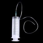 Шприцевой инжектор объемом 500 мл, прозрачный пластиковый большой одноразовый шприц с шлангом