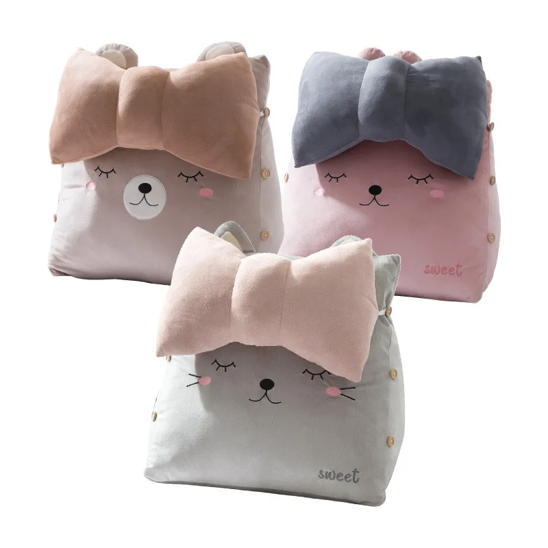 Регулируемая плюшевая подушка в виде животного из мультфильма уютная