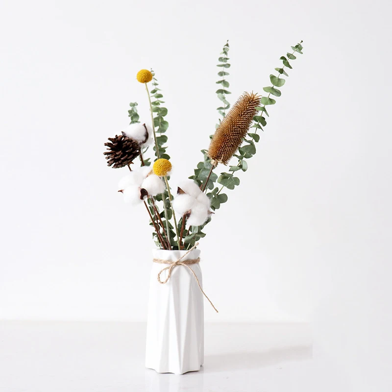 Натуральные сушеные цветы лист эвкалипта настоящий желудь сосна пшеница хлопок