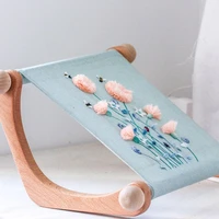 large desktop solid wood embroidery frame cross stitch embroidery frame embroidery stretch fabric frame embroidery tools