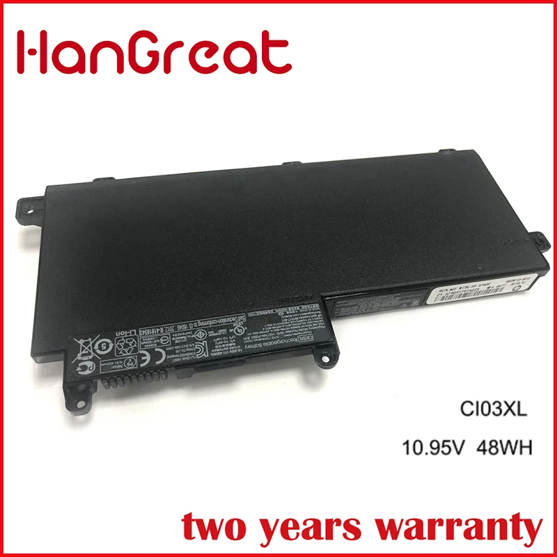 Аккумулятор CI03XL для ноутбука HP ProBook 640 645 650 655 G2 серия 801554 801517-001 CI03048XL -231 Новая