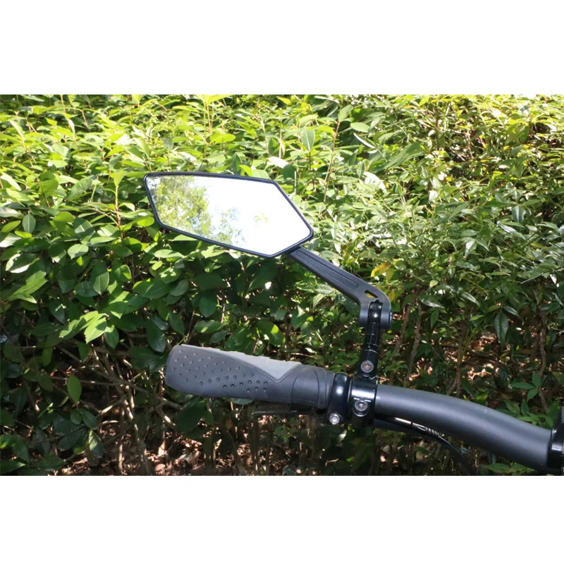 

Bicycle Rear View Mirror Glass Wide Range Of Visibility Reflector Outdoor Mountain Bike Electric Car Safety Adjustable Mirrors