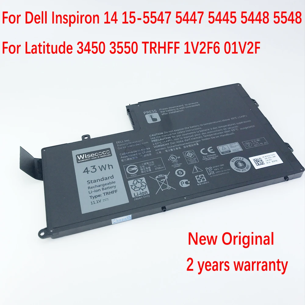 

Laptop Battery For DELL Inspiron 5547 5545 5548 5447 5445 5448 14-5447 15-5547 3450 3550 TRHFF +Tracking number