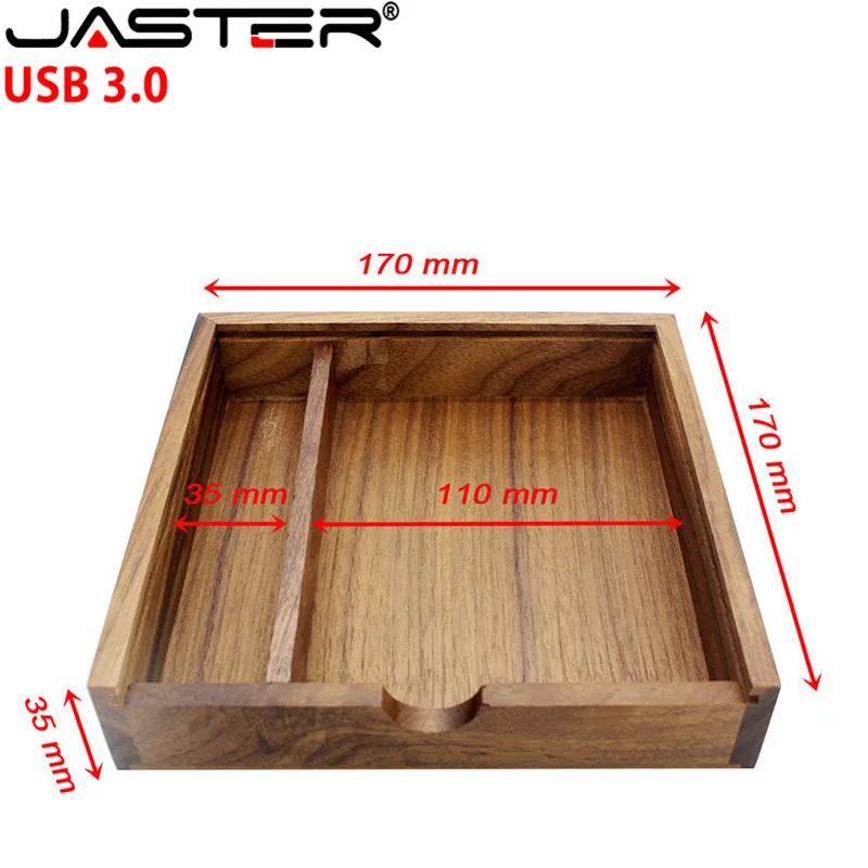Деревянный фотоальбом JASTER usb + коробка флеш накопитель 3 0 флешка 4 ГБ 16 32 64