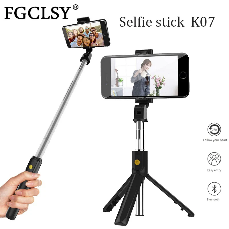 Беспроводная селфи-Палка с Bluetooth складной ручной монопод дистанционным затвором