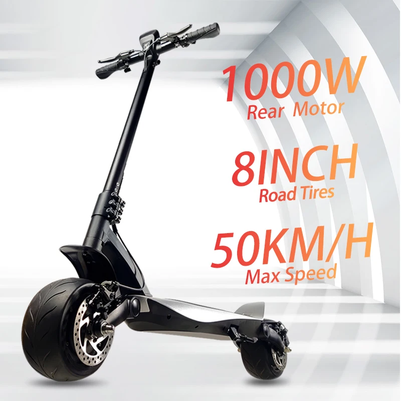 

Двухколесный электрический скутер HOODAX, 1000 Вт, 50 км/ч, 48 В, 15 Ач