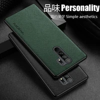 case for xiaomi redmi 9 9a 9t 9c nfc funda cross pattern leather phone cover luxury coque for xiaomi redmi 9 case capa