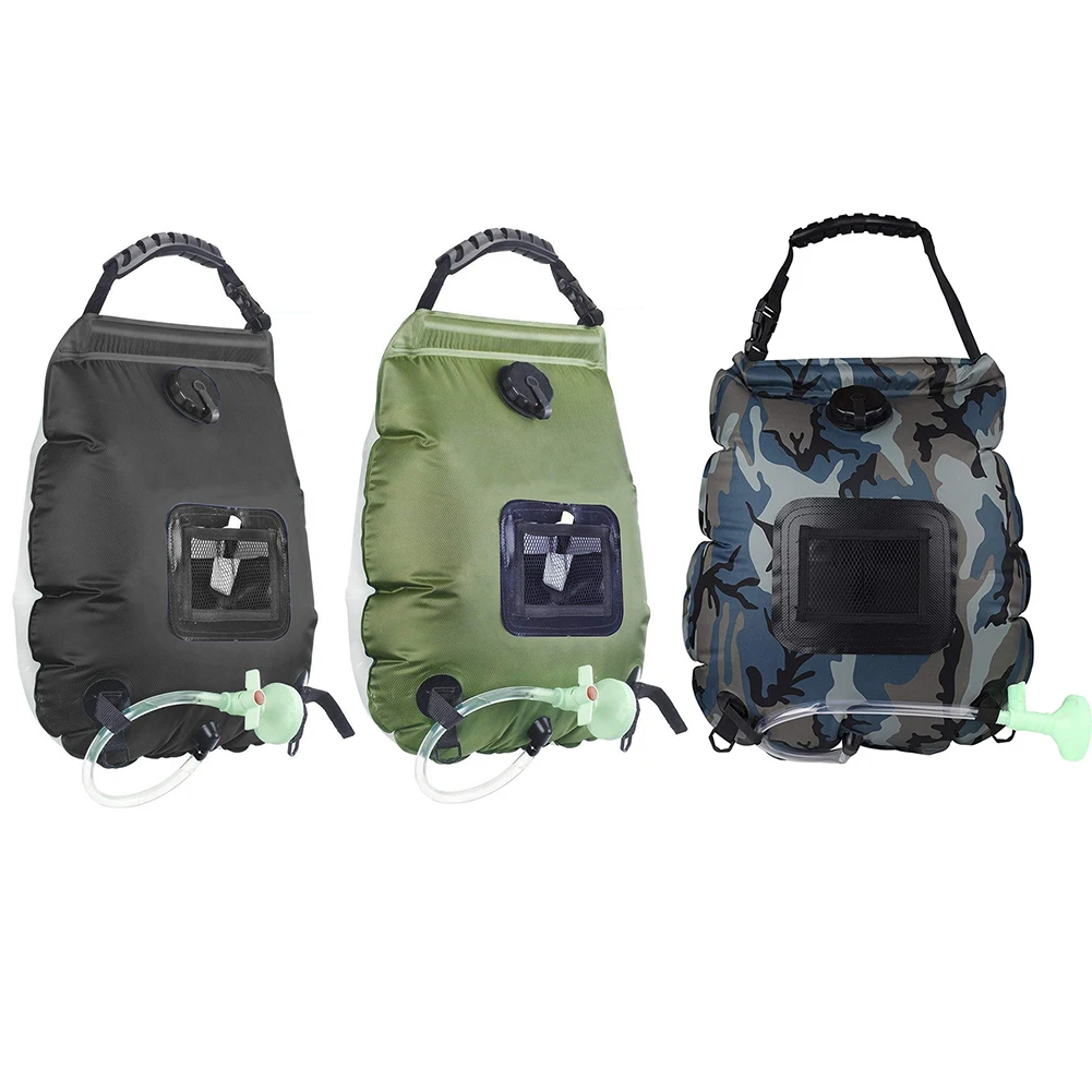 20L душ сумка Портативный складные солнечные панели для нагрева