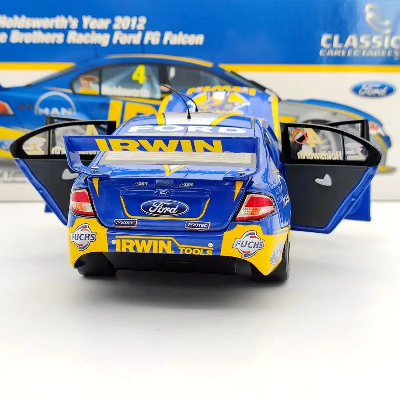 1:18 классика для Lee Holdsworth's 2012 Stone Brothers Racing Ford FG Falcon #4 NO.18505 литые модели автомобиля