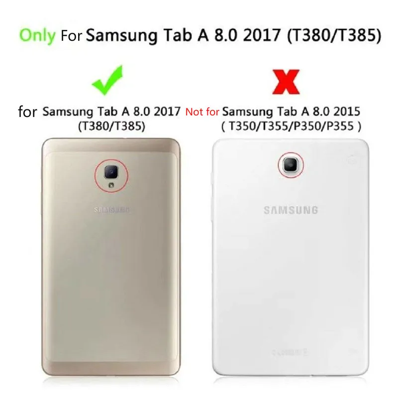 Защитная пленка для экрана из закаленного стекла Samsung Galaxy Tab A 8 0 2017 A2S T380 T385 дюймов