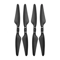 quick release foldable propeller props blades set for hubsan h117s zino rc drone quadcopter