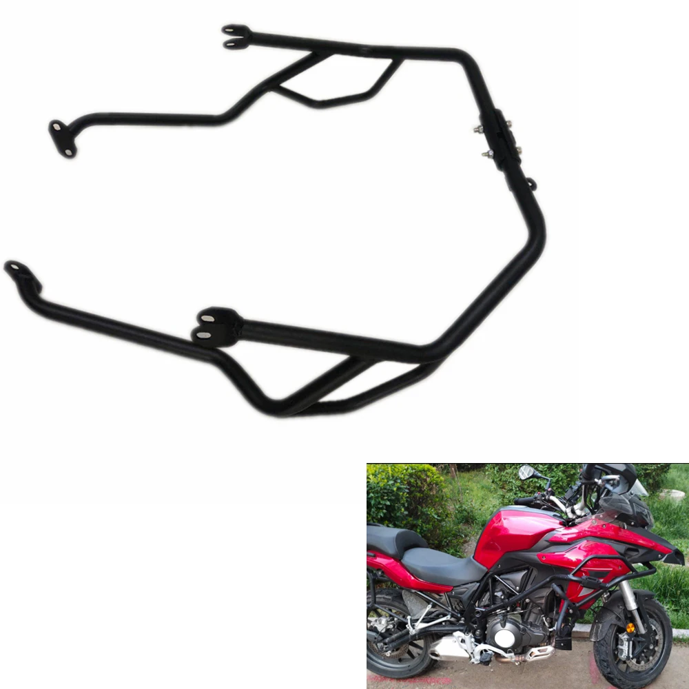 Защита мотоцикла от крушения для Benelli Trk 502 502X Черный Индивидуальный бампер