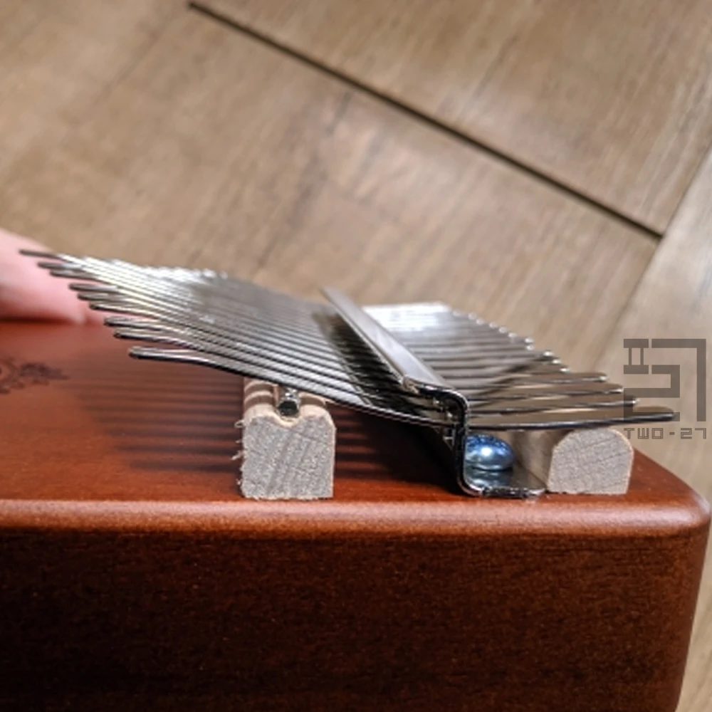 Калимба в африканском стиле 17 клавиши кнопки игрушечное пианино Likembe Mbira барабан