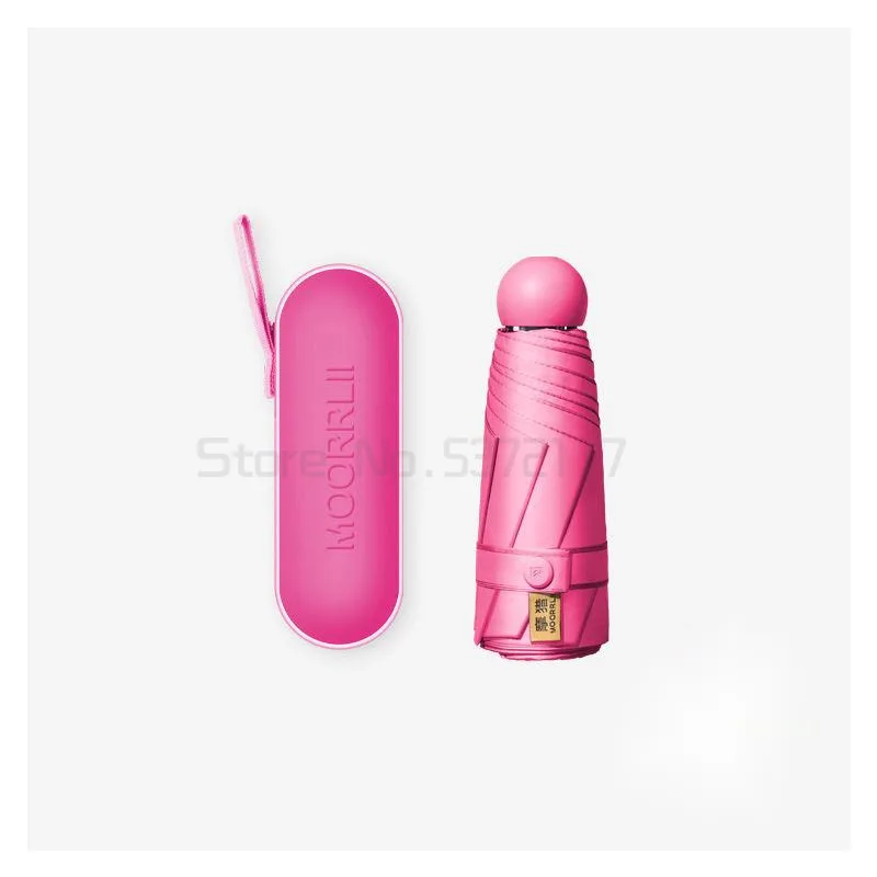 

Parasol Ladies Umbrella Uv Protection Wind Resistant Umbrella Mini Double Layer Paraguas Infantil Household Goods