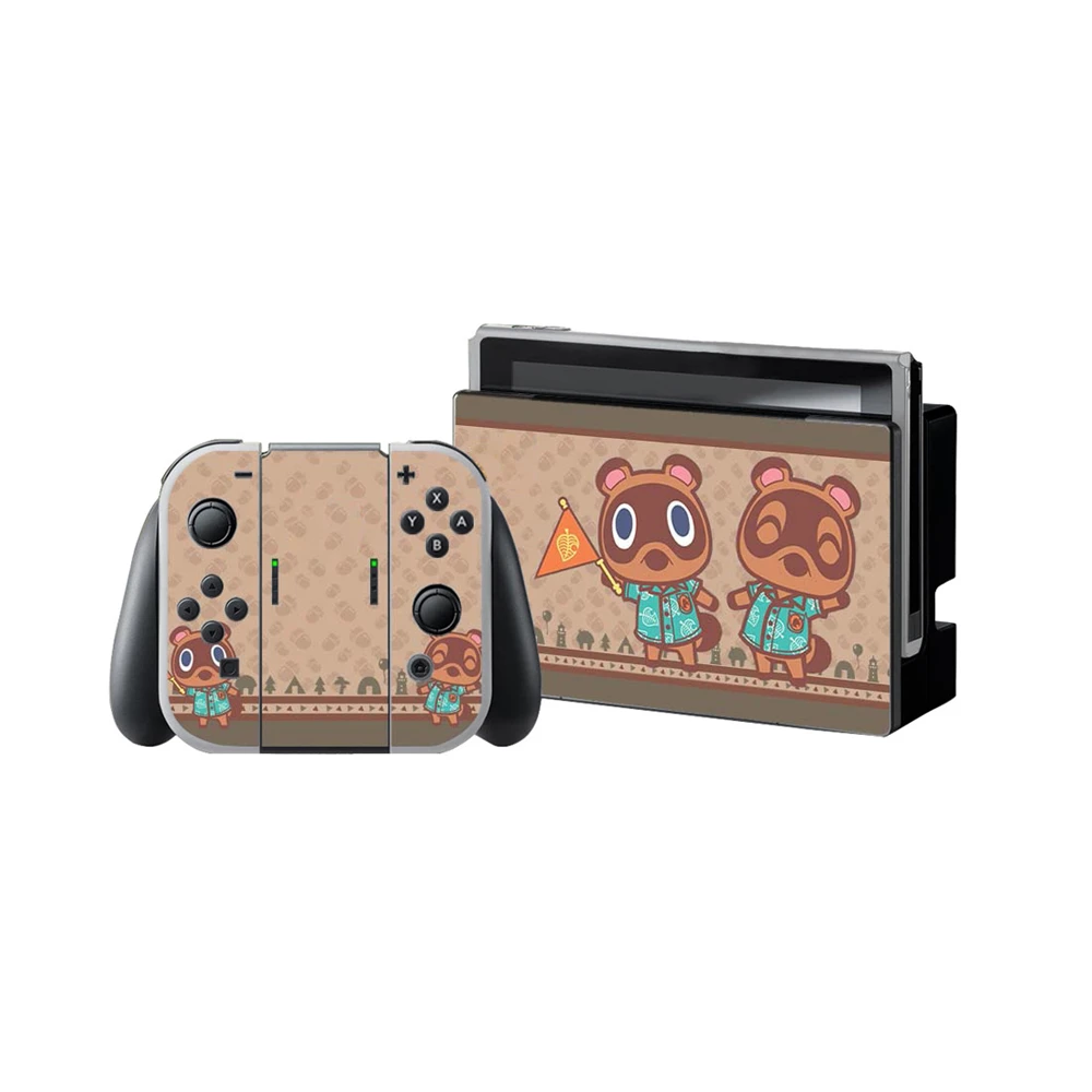 Защитная Наклейка с полным покрытием для пересекающихся животных Nintendo Switch