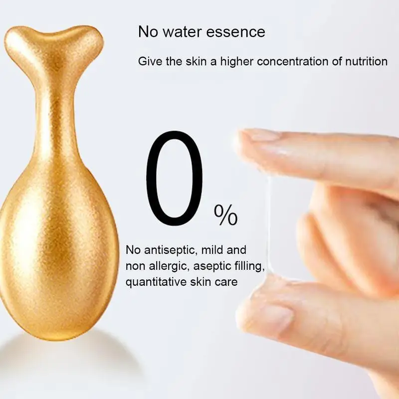 

Diminishing Fine Lines Serum Moisturizing Fullerene Placenta Capsule Essence Firming Brightening Skin Tone