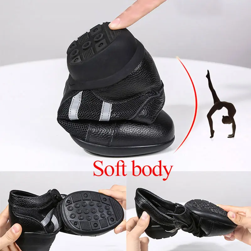 Dance Sneakers For Women Jazz Salsa Dance Shoes Mesh Hip Hop Modern Dancing Shoe Ladies Girls Outdoor Sports Casual Female Shoes