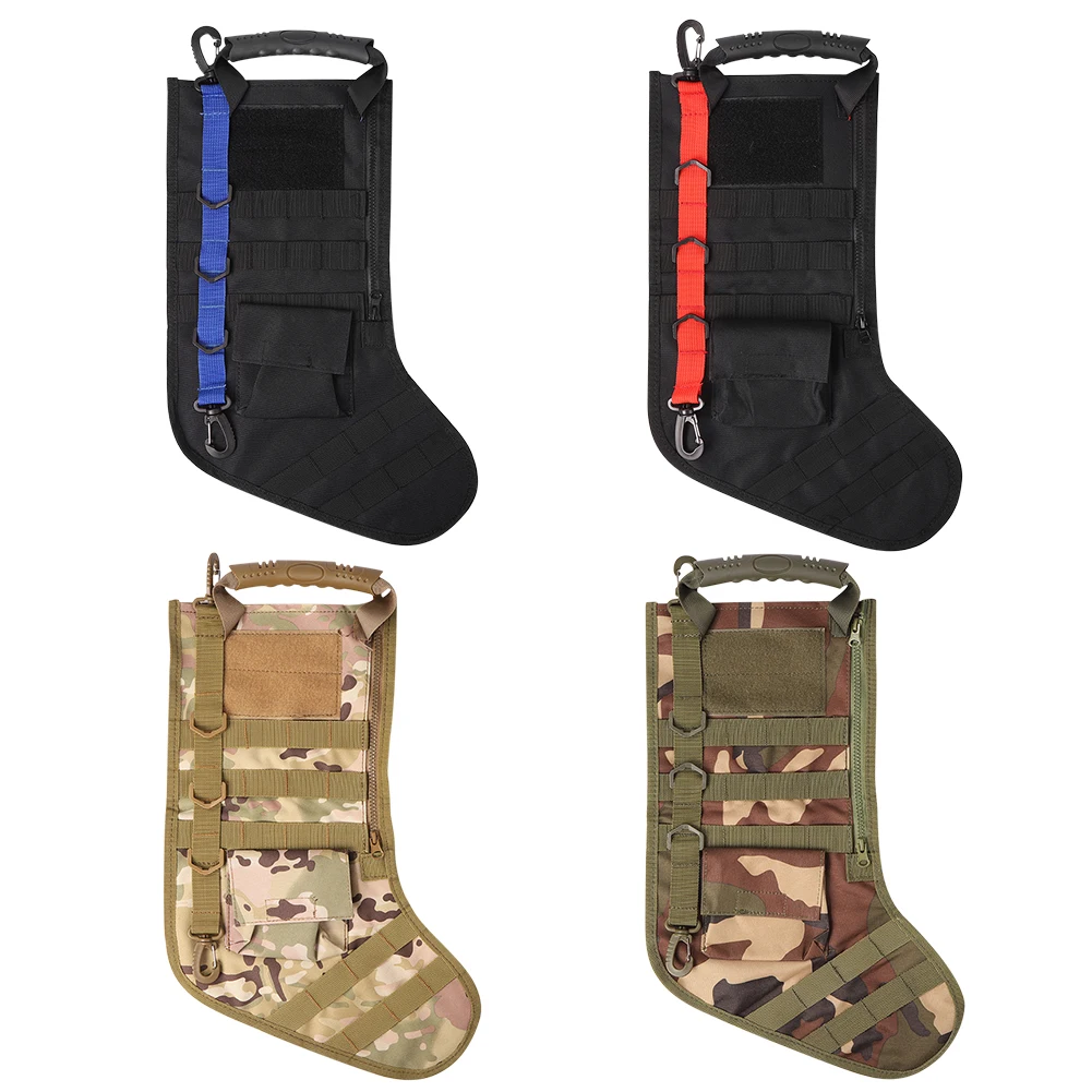 

Рождественские подарки EDC, чулки из ткани Оксфорд, тактический Чехол для магазина, походный подвесной пакет, аксессуары для охоты