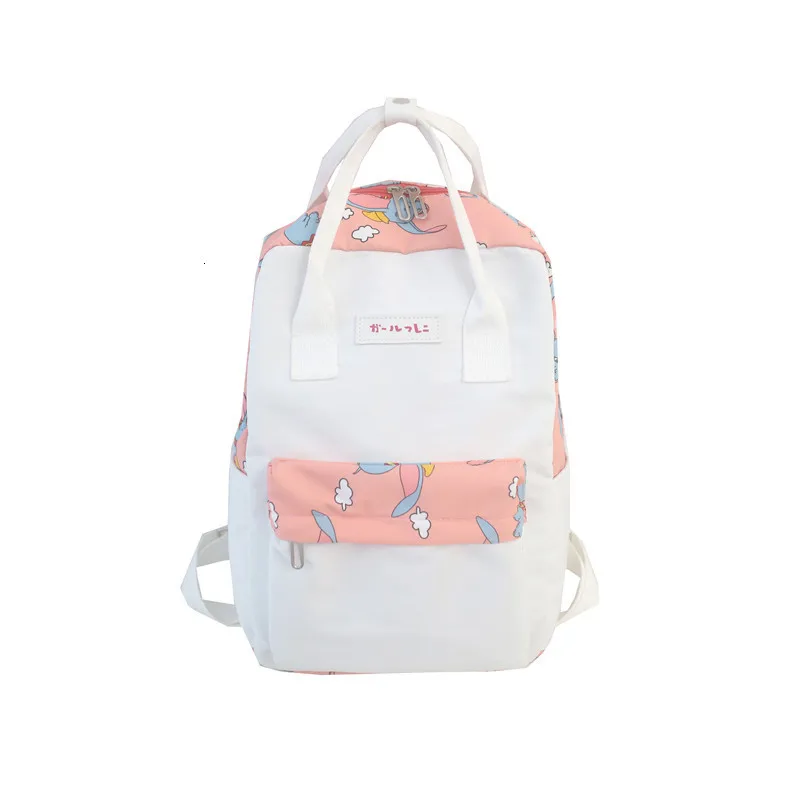 

Female School Bags For Teenage Girls 2020 Nylon Cartoon Backpack Women Mochilas Sac A Dos Ladies Laptop Rucksack Men Bag Pack