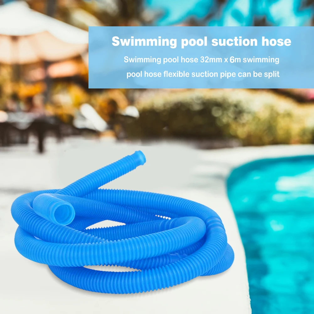 6 м шланг плавательного бассейна 32 мм Диаметр износостойкий бассейн вакуумная
