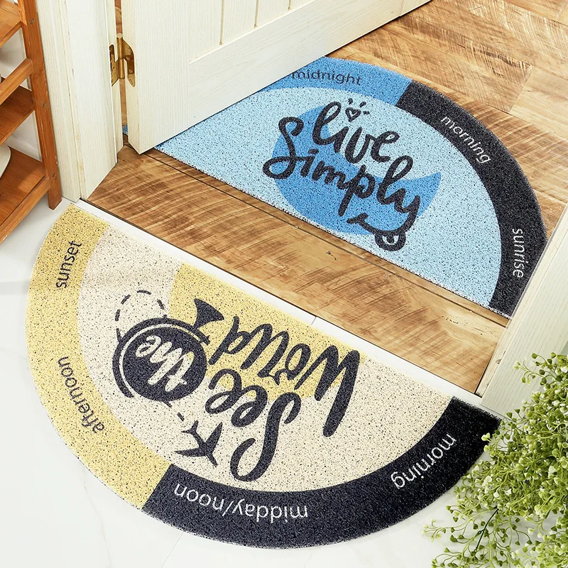 Компасы царапать дверные коврики Открытый пыленепроницаемый Противоскользящий