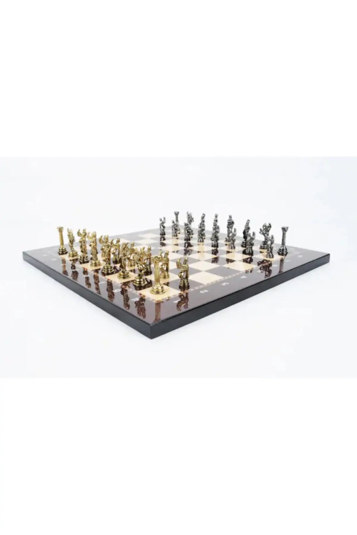 

15000 luxury Cast Chess set Pegasus Horses