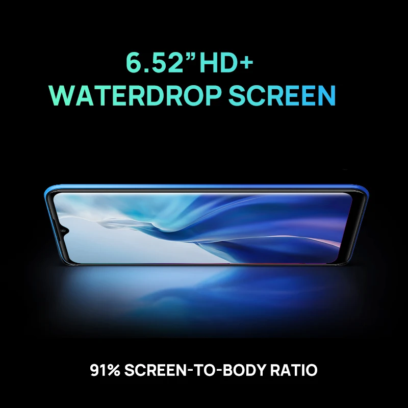 Ceny Wyprzedaż DOOGEE X96 Pro Smartphone 4GB + 64GB 13MP Quad Camera Telefony Komórkowe Celular Czterordzeniowy Telefon Komórkowy Android 11 5400mAh