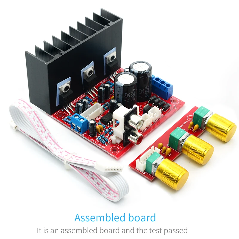 Плата усилителя мощности звука TDA2030A 2.1 канала усилитель сабвуфера 3 сделай сам