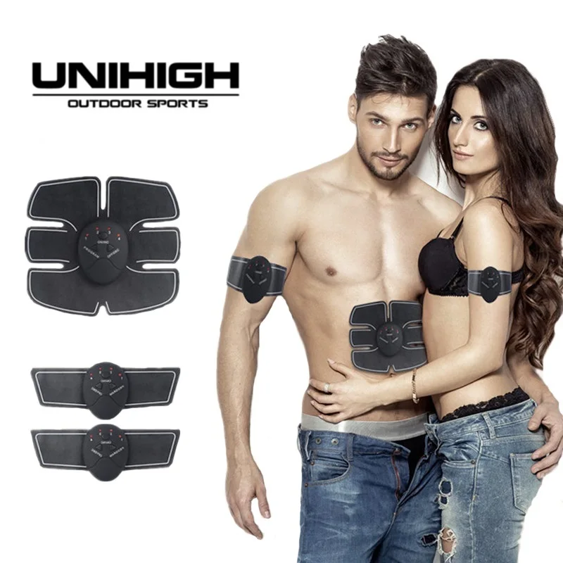 EMS беспроводной стимулятор мышц тренажер умный фитнес тренировка живота