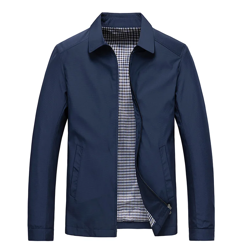 2022 men jacket new spring autumn jacket lapel business casual men outwear fashion slim windproof jacket hot mens brand clothing free global shipping
