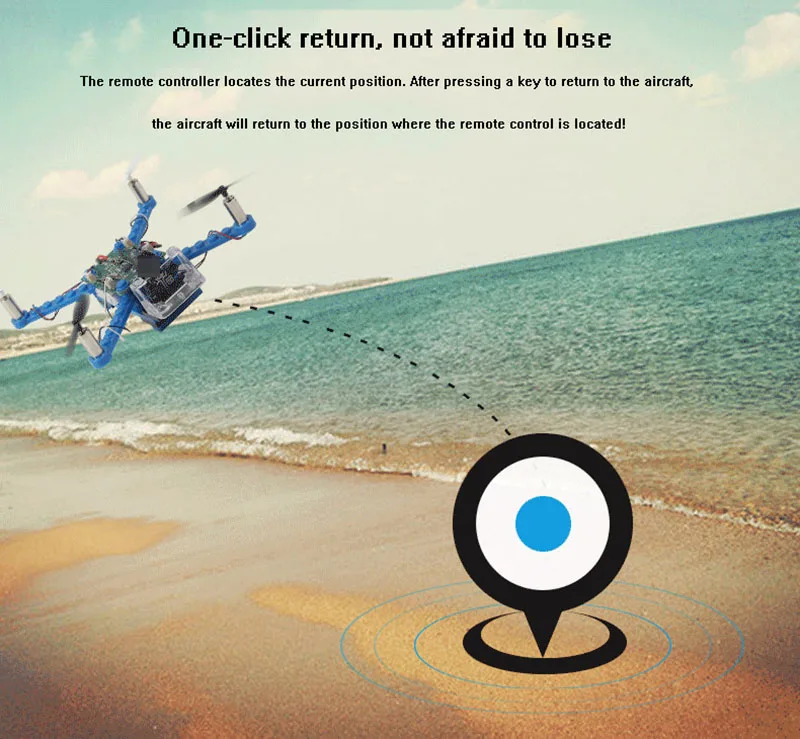 CSOC DIY RC дроны строительные блоки Дрон 2 4G 4CH мини 3D кирпичи Квадрокоптер сборка