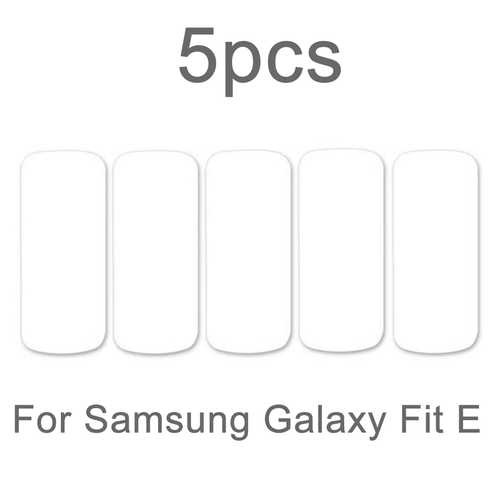 

5 PCS Clear Watch Galaxy Series Band Film Screen Protector Ultra Thin Film Guard for Samsung Galaxy Fit & Fit E Glass Film