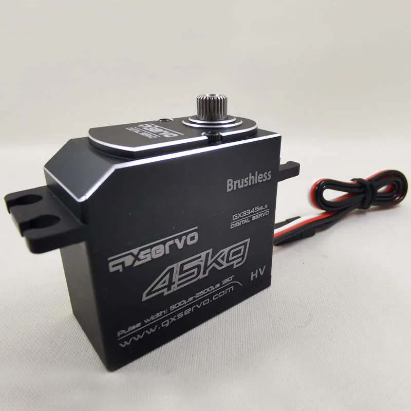 

1PC GX3345BLS Waterproof 45KG Digital Brushless Servo Large Torque Steering Gear 4.8V-8.4V Parts for RC Oil Powered Car/Aircraft