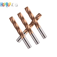 reamer hrc60 carbide h7 6 flutes with 100mm coating spiral machine reamer for cnc lathe machine chucking reamer