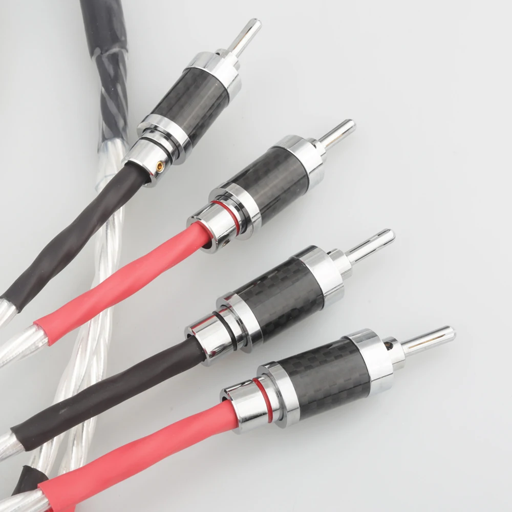 Высококачественные эталонные кабели Hifi audio Odin с банановым штекером из