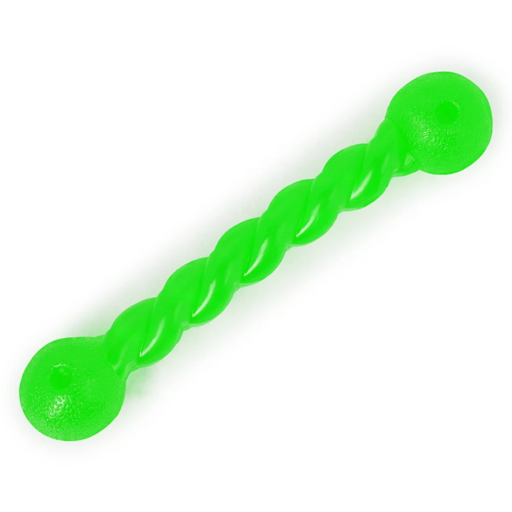 Резиновая ручка Twist Puppy Bite Resistant игрушки для домашних животных интерактивные Игрушки для маленьких больших собак кошек Molar Chew игрушки для животных игрушки 2 цвета