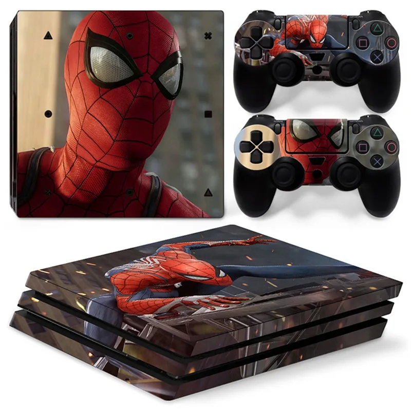Viny Наклейка для PS4 Pro консоль+ 2 контроллера кожи наклейка для sony Playstation 4 Pro Аксессуары для игр - Цвет: 6