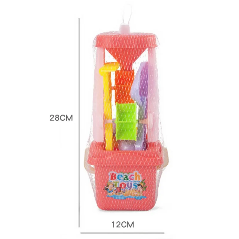 

Summer Beach Toy Hourglass Shovel Bucket Sand Set Sand Play Sandpit Toy Sea Outdoor Beach Party Toy For Boys And Girls Toys