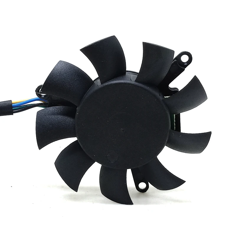 Фото MGT5012XF-W10 High Quality Ultra Quiet 5010 Graphics Card Fan Blade 45MM Diameter 39mm Hole Pitch 12V 0.19A Fan Blade 4pin PWM №3