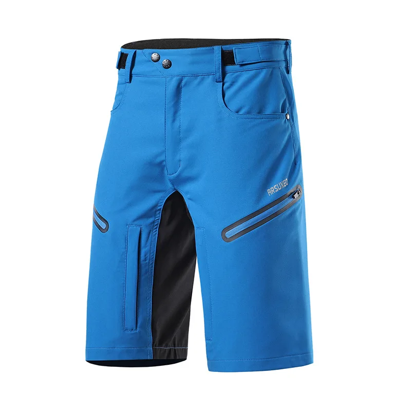 

Arsuxeo Casual Mountain Climbing Shorts Off-road Mountain Bike Profession Riding Breathable Sweat Short Long Shorts Shorts 2006