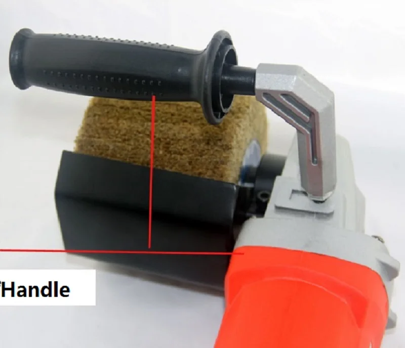 220V Профессиональный металлической проволоки машина для полировки Портативный