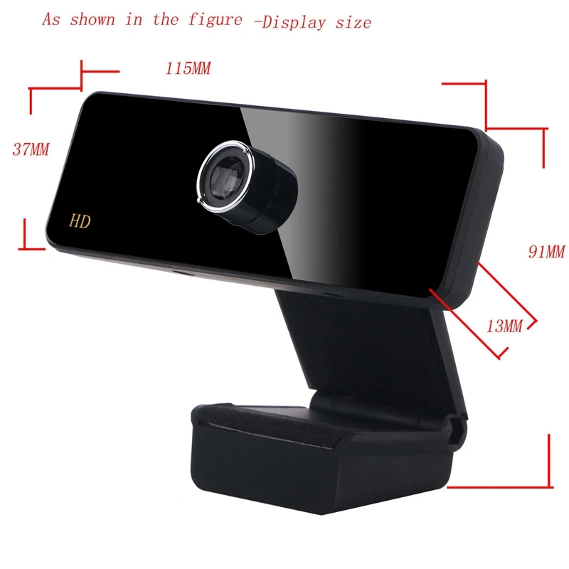 A3 веб-камера USB высокой четкости Веб-камера микрофон клип-на для Youtube компьютер ПК