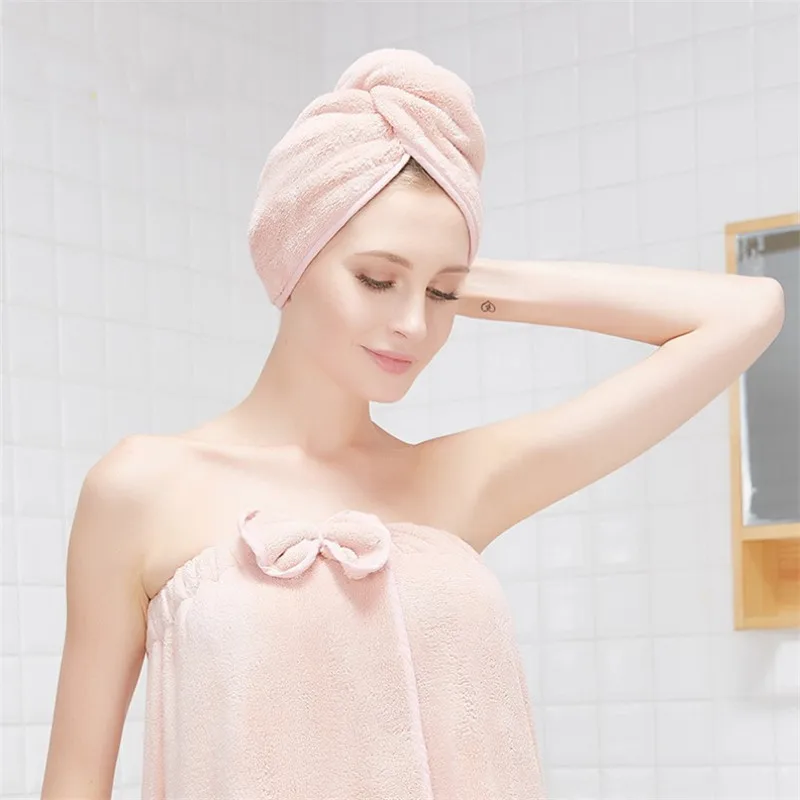 Полотенце для ванной из микрофибры быстросохнущее женское банное полотенце