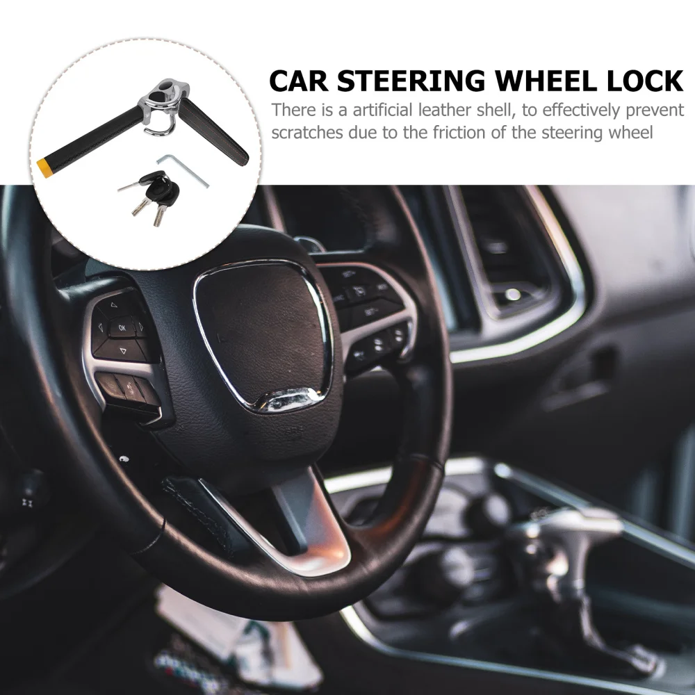 

1 Set Delicate Anti-theft Lock Practical Anti-theft Device Premium Car Lock