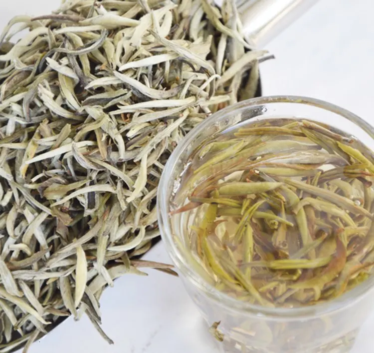 Baihao Yingzhen белый чай класса Baihaoyinzhen Серебряная игла чай для сыпучих китайских натуральных органических продуктов питания