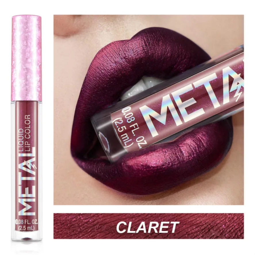 

Сексуальный бордовый водостойкий Матовый жидкий блеск для губ, помада, бальзам для губ, сексуальный красный тинт для губ, 12 цветов, женский м...