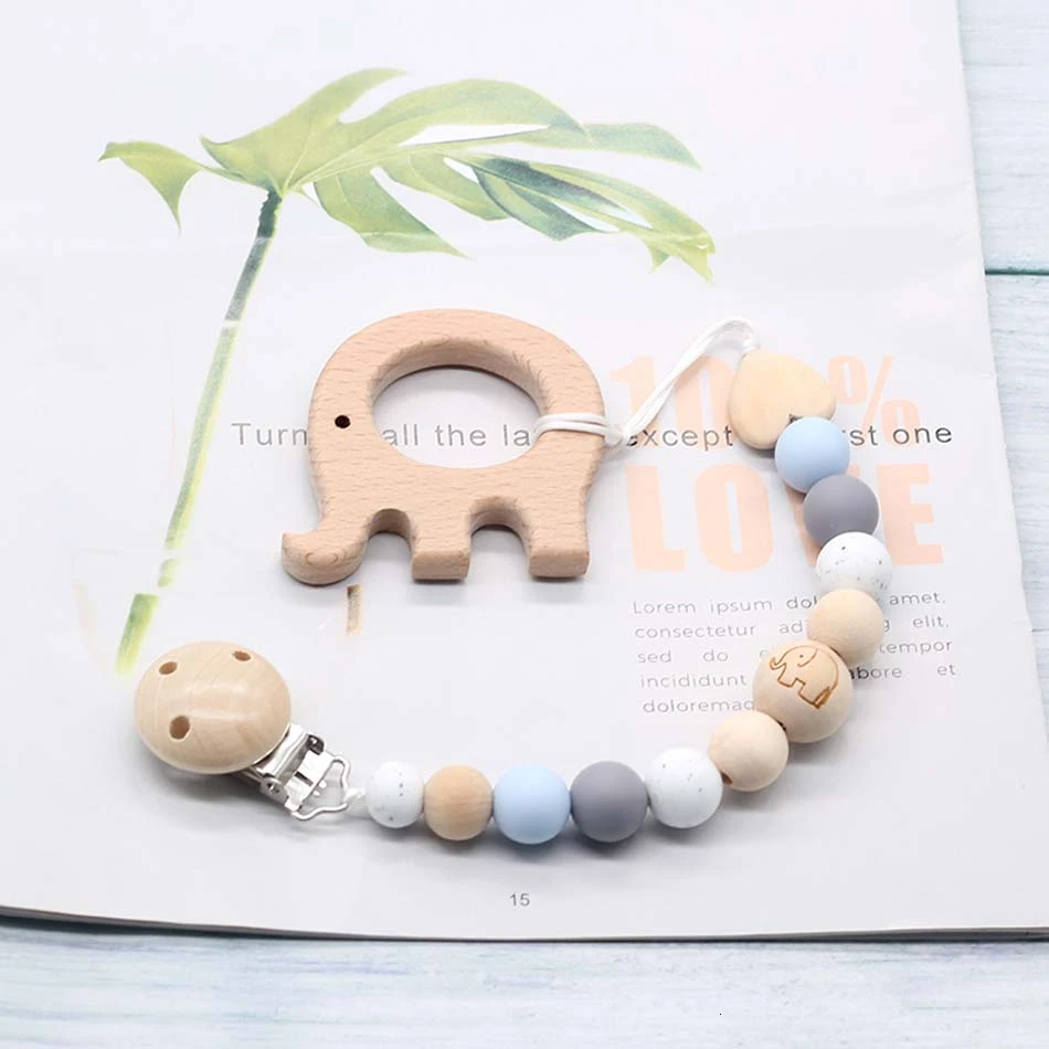 Силиконовый зажим для пустышки сделай сам цепочка прорезывания зубов