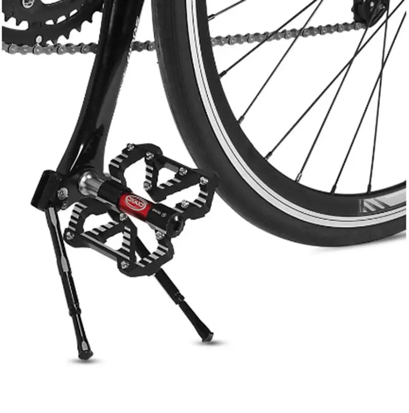 Горная дорога велосипед Kickstand Kick Stand сплав двойные ножки велосипедная стойка для