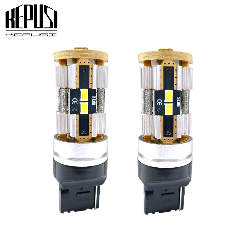 

2x Canbus 7440 7440A T20 LED Bulb Front Rear Turn Signal Tail lights Daytime Running DRL Lights High Bright White